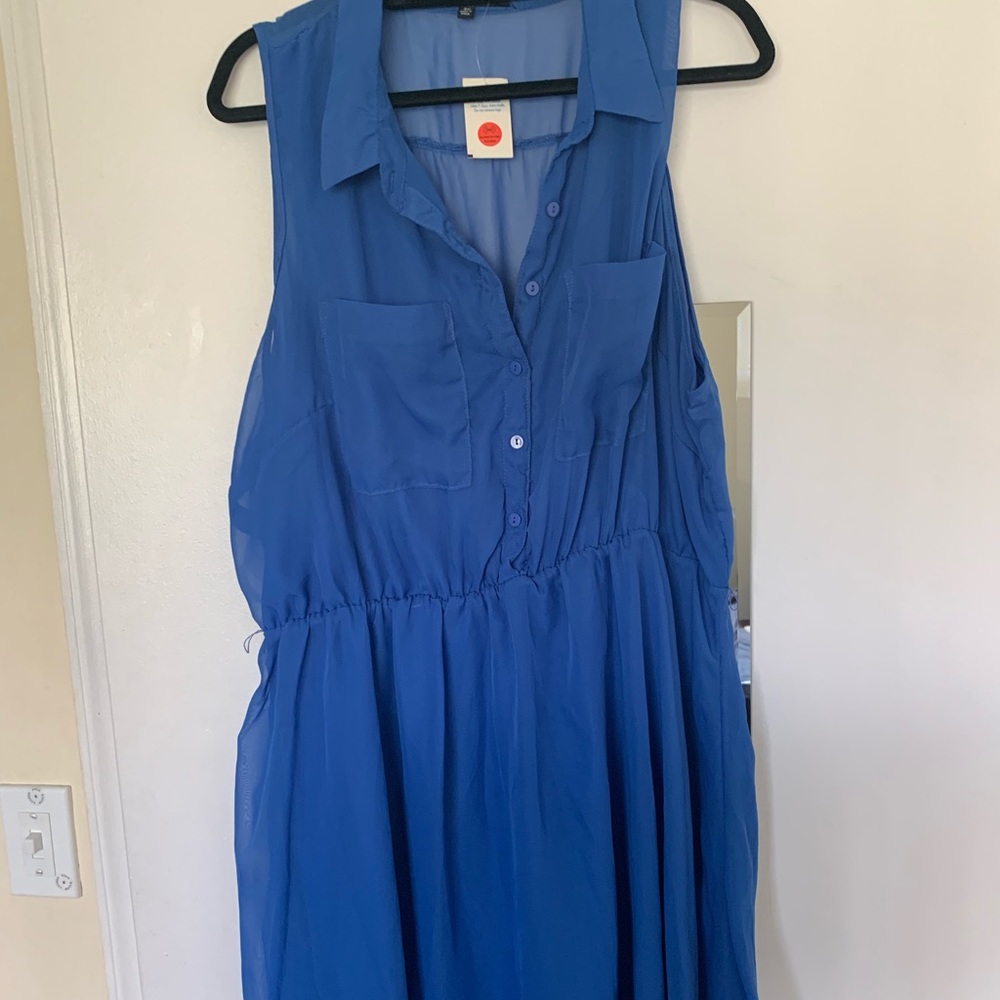 A High low chiffon shirt